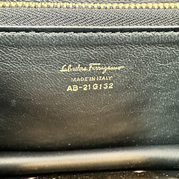 Salvatore Ferragamo Multicolor Suede Aileen Shoulder Bag - Picture 11 of 12